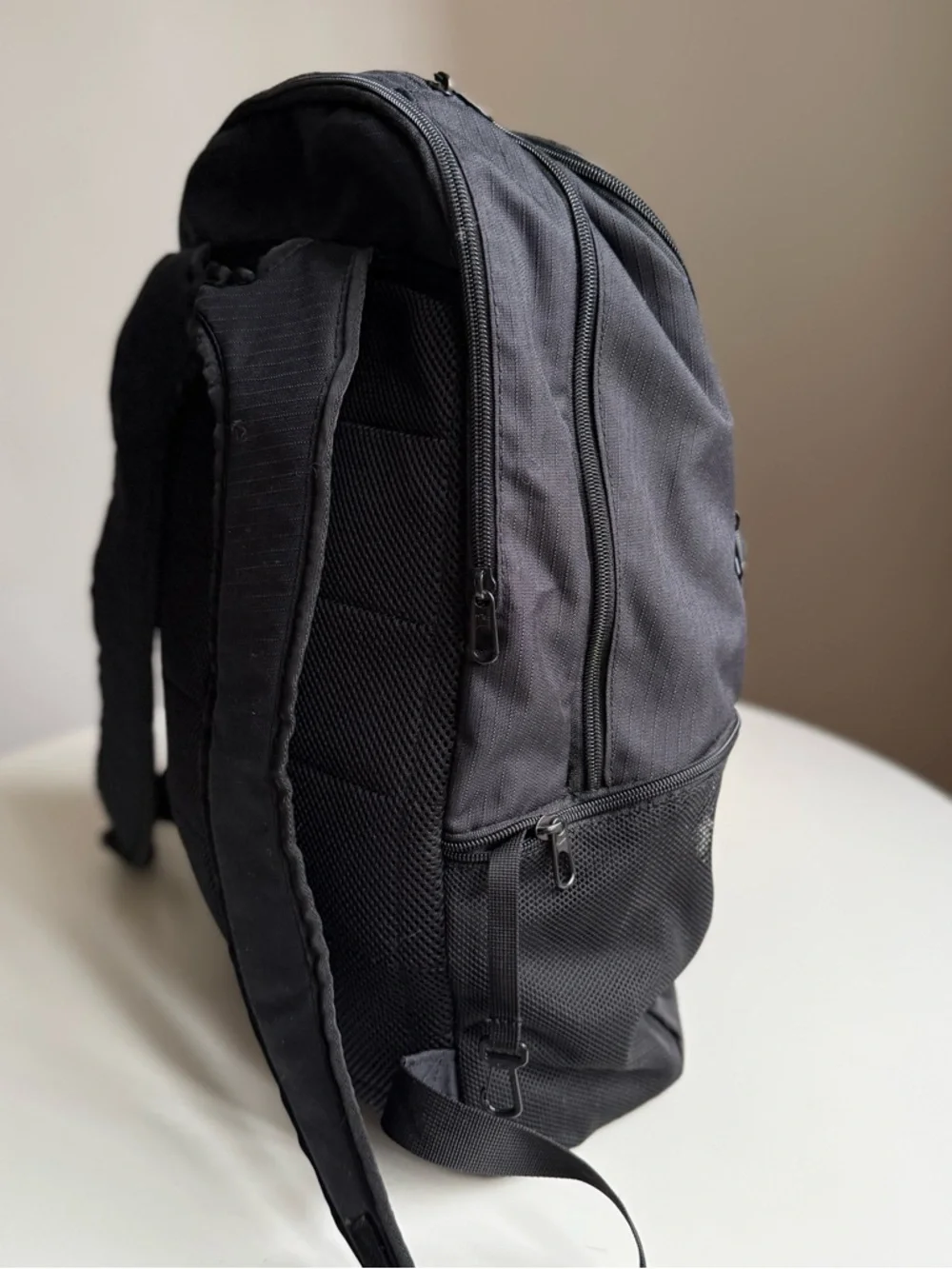 Nike Backpack Tuxedo Thunder Peifer 16 Swoosh Size 18